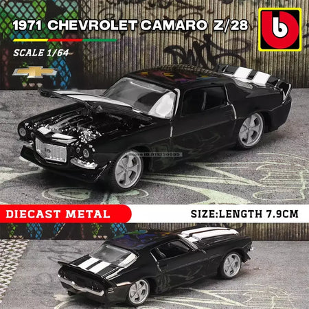 Bburago 1:64 ônibus volkswagen porsche ford mustang audi bmw liga carro de luxo fundição modelo de carro brinquedo coleção presente