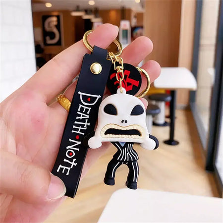 Disney pesadelo antes do natal chaveiro personagem aterrorizante figuras dos desenhos animados bonito chave pingente mochila decorações brinquedo presente