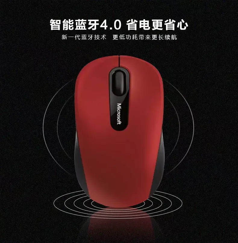 Microsoft 3600 mouse bluetooth 4.0 2.4g sem fio leve e-sports portátil computador mouse acessório para jogo de computador