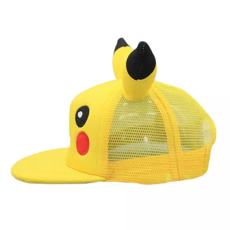 Anime figura pokemon boné de beisebol pikachu chapéu ajustável pokemon cosplay hip hop dos desenhos animados chapéus adultos menino menina crianças presentes aniversário