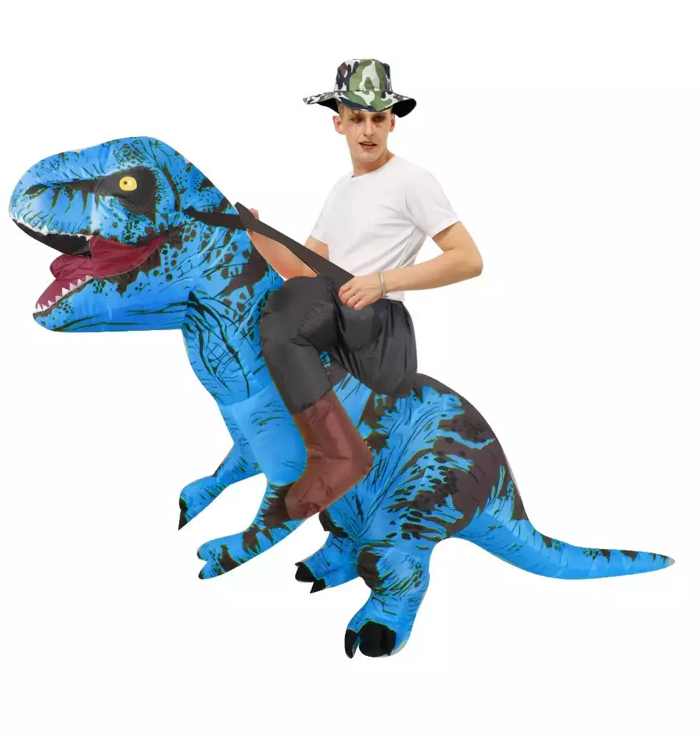 Adulto crianças t-rex dinossauro trajes infláveis purim halloween natal mascote anime festa cosplay traje vestido ternos extravagantes