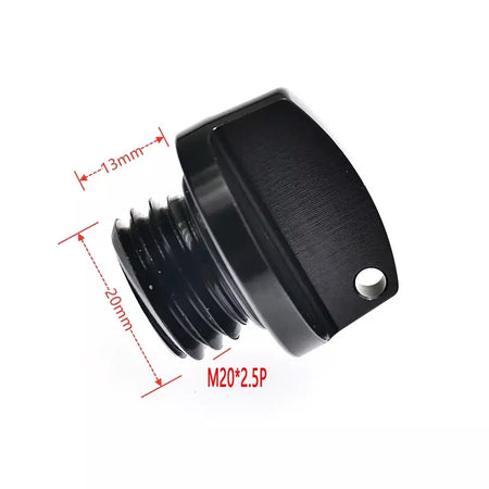 Acessórios para motocicleta cnc m20 * 2.5, tampa de enchimento de óleo para honda yamaha suzuki kawasaki ducati cbr 250rr 1000rr yz250f yz450f