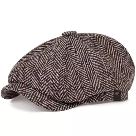 Selvagem casual masculino chapéu de jornaleiro, boné octogonal, britânicos pintores chapéus, boinas, espinha de arenque bonés lisos, boinas hip hop, outono, inverno