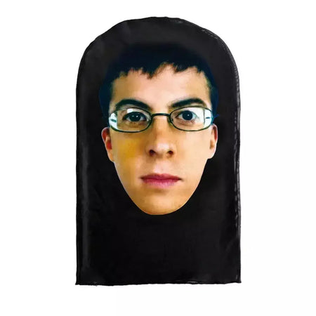 Cosplay 3d impresso kanye máscara estiramento malha máscara facial completa das mulheres dos homens role play cocar halloween moda balaclava cocar