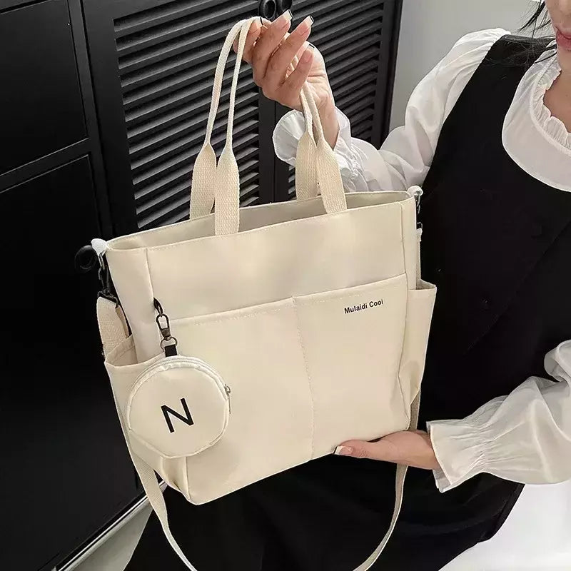 Bolsa de Ombro de Lona Japonesa para Mulheres, Crossbody Messenger Bag, Senhoras Bolsas de Mão, Bolsa Feminina, Senhoras, Tote, 2022