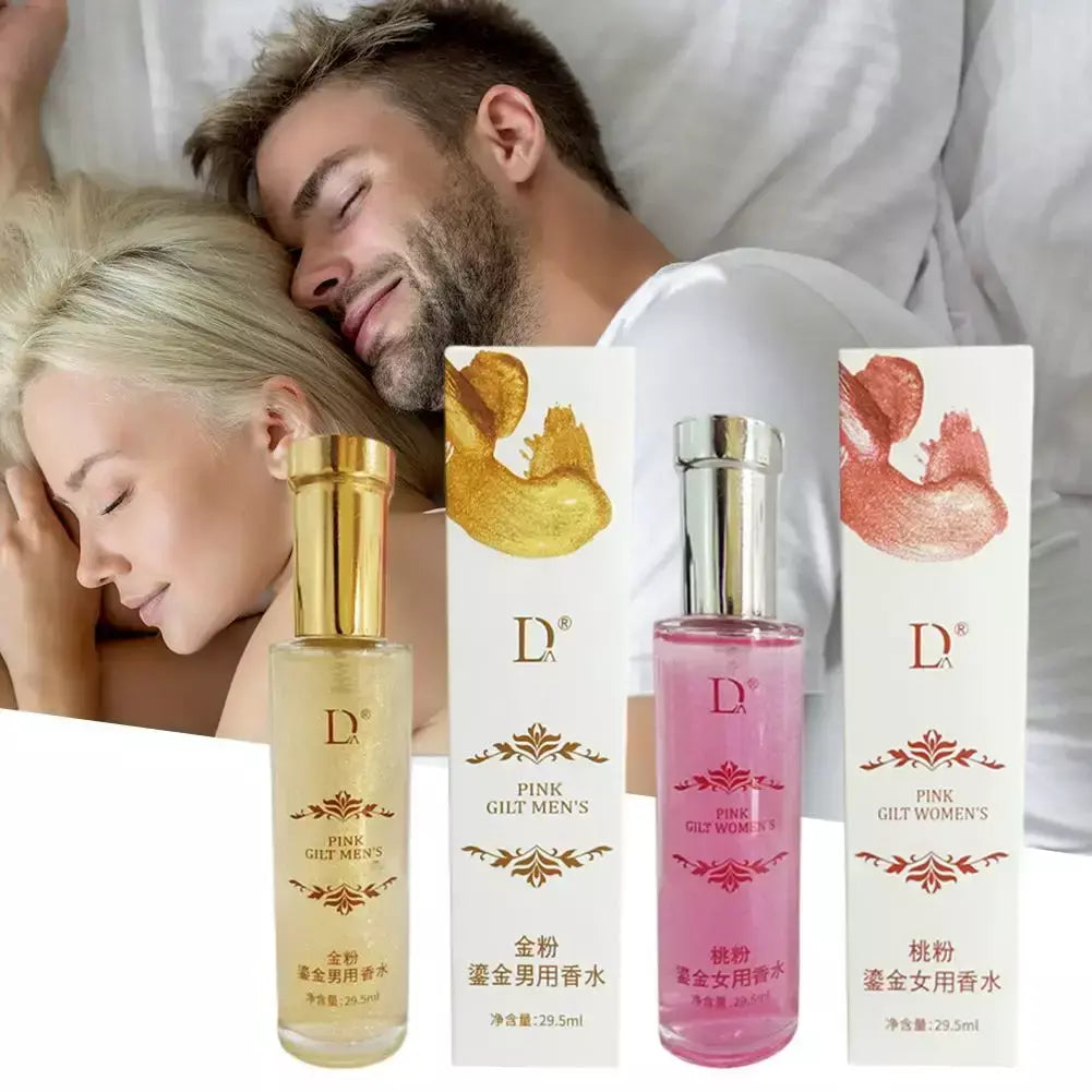 Perfume dourado erótico, fragrância de longa duração, charmoso perfume sey adulto, casal diário, namoro, produto spray corporal para mulheres e homens