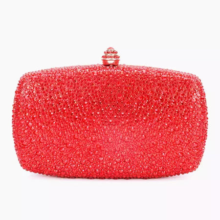 Bolsa noite strass para mulheres, bolsas de casamento, corrente de cristal, ouro, prata, pedras da noite, marrom, verde, pedras azuis