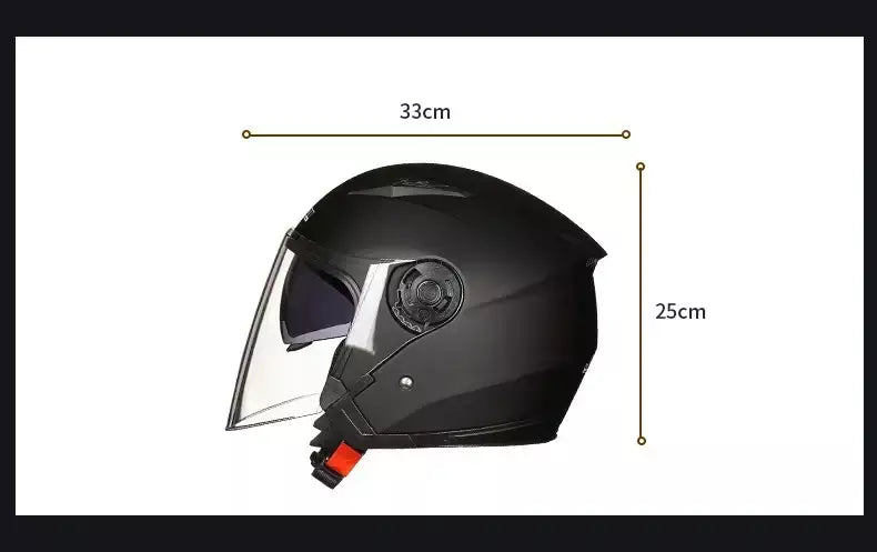Capacete de motocicleta masculino feminino quatro estações capacete para motocicleta cascos para moto lente dupla corrida meia capacete