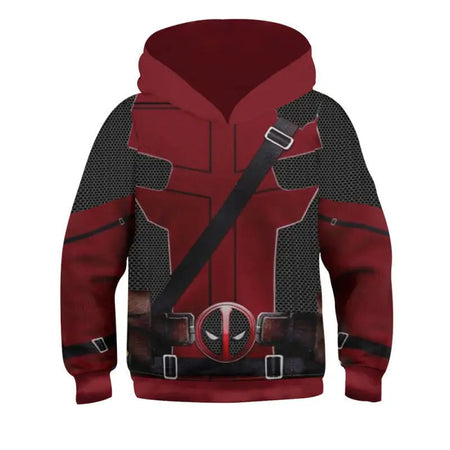 Meninos meninas deadpool wolverine cosplay traje super-herói impressão 3d pulôver hoodies jaqueta camisolas para festa de halloween