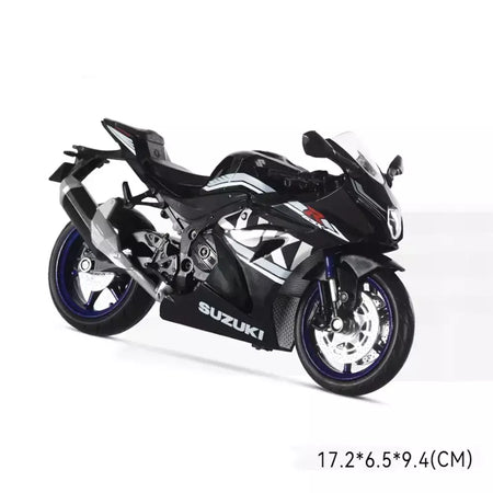 1:12 apulia rsv4 suzuki gsx liga modelo de carro da motocicleta brinquedos diecast roda dianteira direção suspensão da roda traseira presentes das crianças