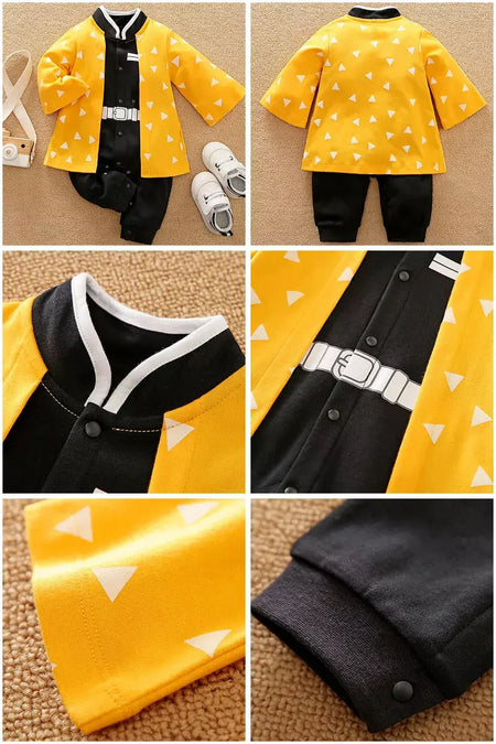 Bebê menina menino traje anime roupas recém-nascidos macacão infantil luffy akatsuki vegeta cosplay macacão da criança traje de halloween 0-18m