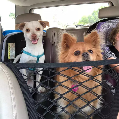 Rede de isolamento de segurança do cão da cerca do animal de estimação do carro durável crianças viagem ferroviário barreira malha filhote de cachorro palito anti-colisão esteira suprimentos de kitt