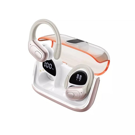 Fones de ouvido sem fio em fones de ouvido bluetooth 5.4 alta fidelidade baixo sem fio led toque mãos-livres cancelamento de ruído