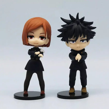 Jujutsu Kaisen Q Posket Figure, Satoru Gojo, Itadori Yuji, Geto Suguru, Nobara Megumi, Enfeites de Personagem, 9cm