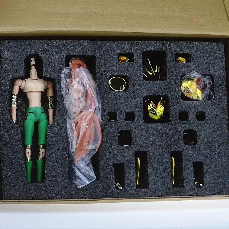 RH Omega Modelo Saint Seiya Mito Pano EXM Aries KiKi Cavaleiros do Zodíaco Figura de ação em estoque