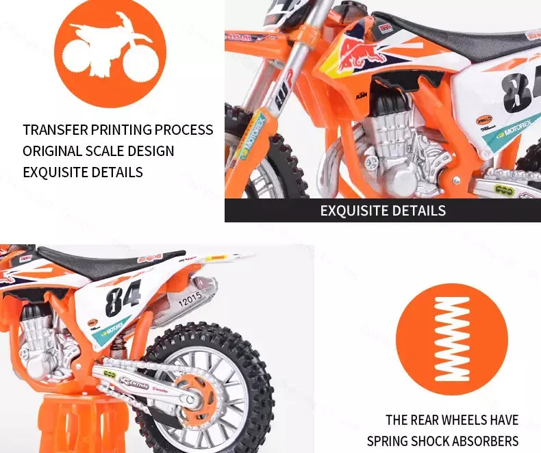 Bburago veículos colecionáveis sementemente revestido, edição de fábrica estática em fundição, modelo de motocicleta 1:18 e 2018