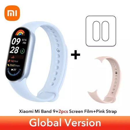 Versão global xiaomi banda inteligente 9 1.62 display amoled spo2 monitoramento 21 dias de vida útil da bateria mais de 150 modos esportivos smartband