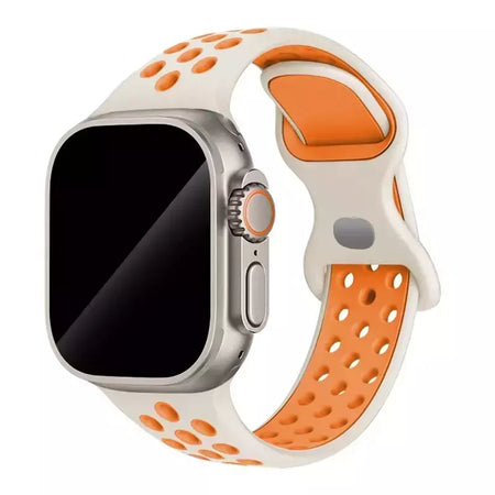 Correia Desportiva Respirável para Apple Watch, Band, Correa, iWatch Series 8, SE, 7, 6, 5, 9 Ultra, 44mm, 49mm, 45mm, 40mm, 41 milímetros, 38 milímetros, 42 milímetros