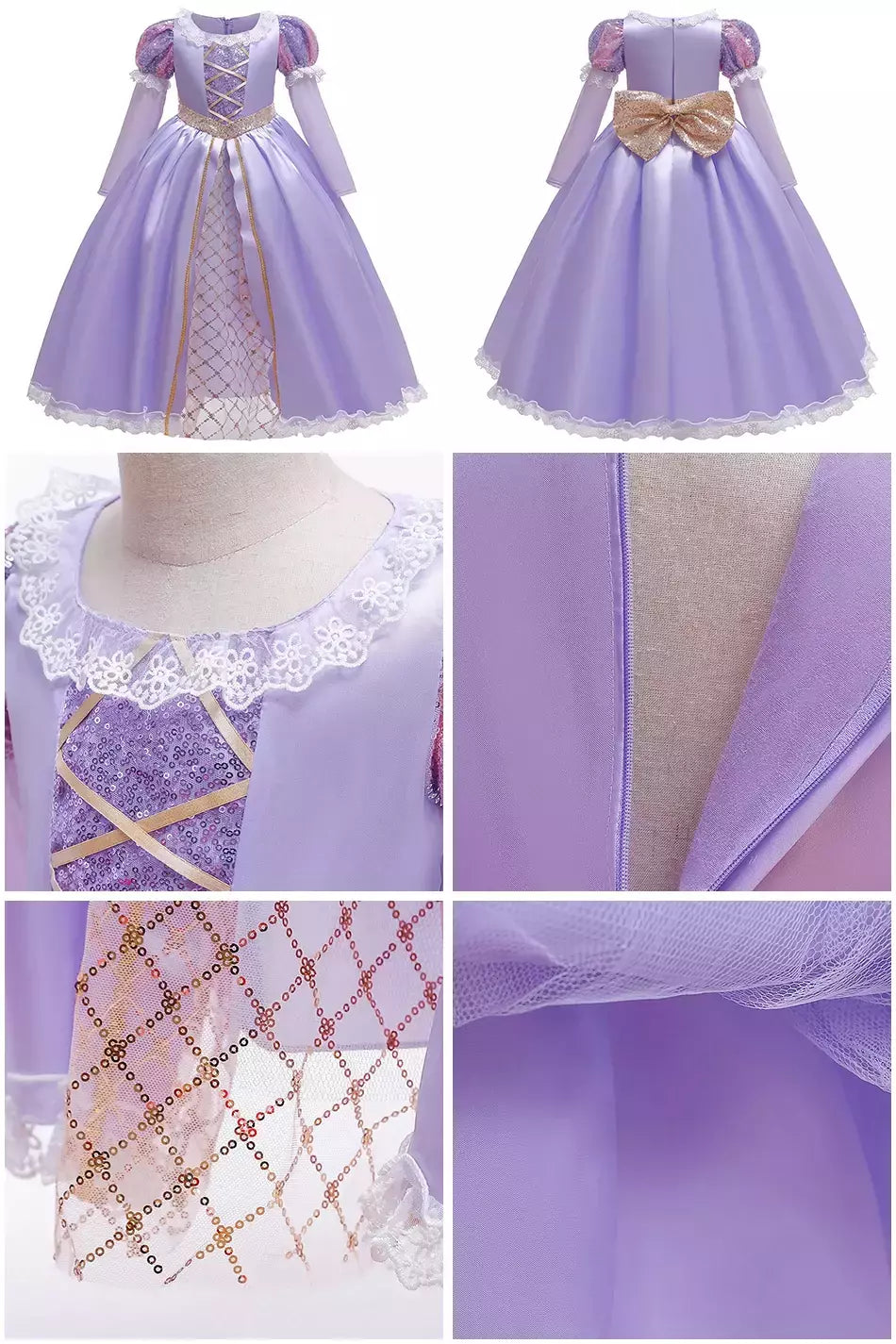 Crianças elsa ariel traje meninas quarta-feira dança disfarce crianças rapunzel vestido elegante barbi cosplay halloween fantasia 3-12t