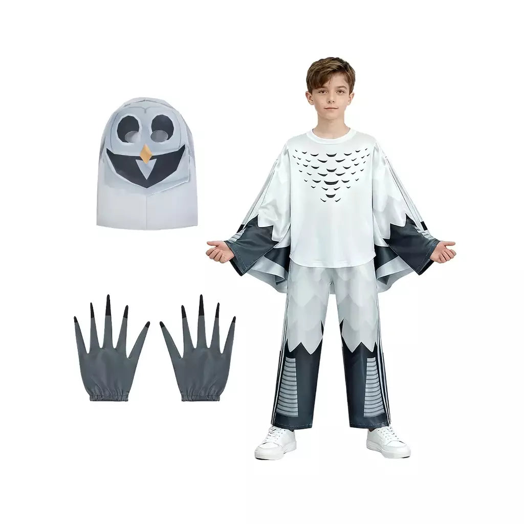 99 noites na floresta veados crianças cosplay traje animal veado coruja cosplay macacão trajes de festa de halloween para adultos crianças