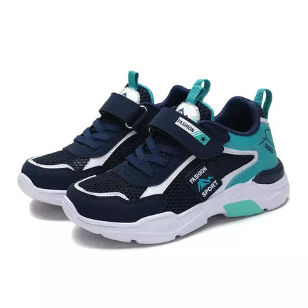Única rede crianças sapatos meninos tênis verão respirável superfície antiderrapante meninas tênis casuais esportes correndo sapatos ao ar livre