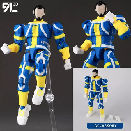 9l3d impresso invincible menino lucky13 manequim13 conquistar lex allen super-heróis anime brinquedos figuras de ação manequim modelo ornamentos