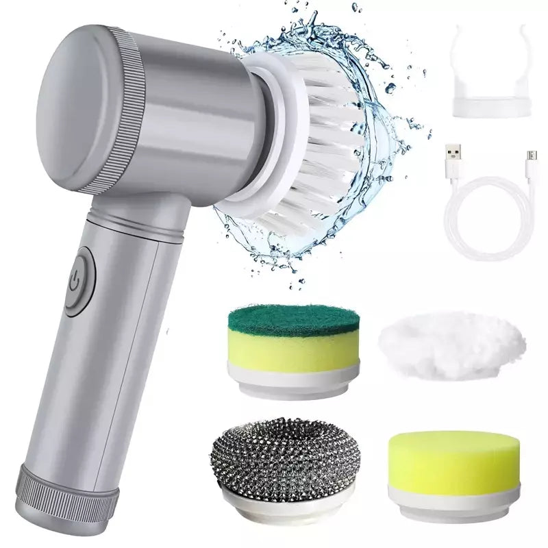 Xiaomi power purificador 5 cabeça de escova substituível elétrica rotação purificador escova limpeza do banheiro power purificador escova elétrica casa