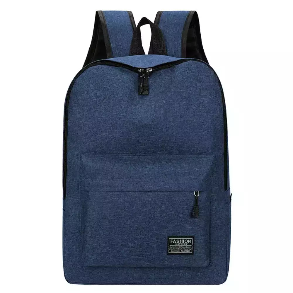 Mochila minimalista lavável unissex, grande capacidade, versátil, escola, estudante, computador, viagem, moda