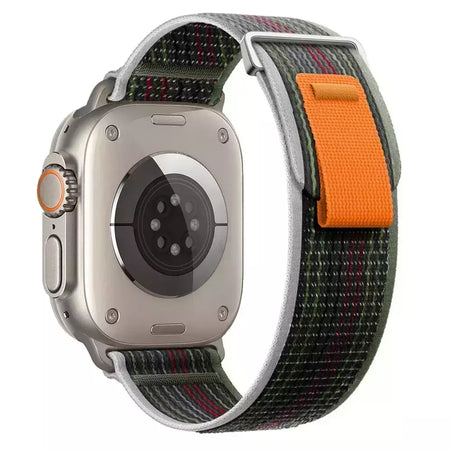 Pulseira Esportiva Trail Loop para Apple Watch, Pulseira de Nylon, Ultra 2, 49mm, Série 9, 8, 7, 45mm, 41mm, iWatch 6, 5, 4, 3, SE, 44 milímetros, 40 milímetros, 42 milímetros
