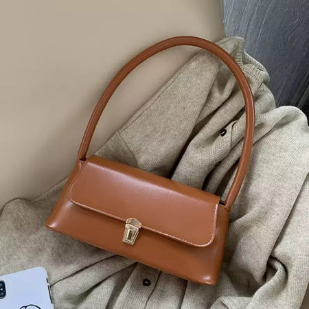 Bolsas Crossbody monocromáticas para mulheres, bolsa de ombro, bolsas axilas, bolsa feminina, marca de luxo, design de moda, 2023