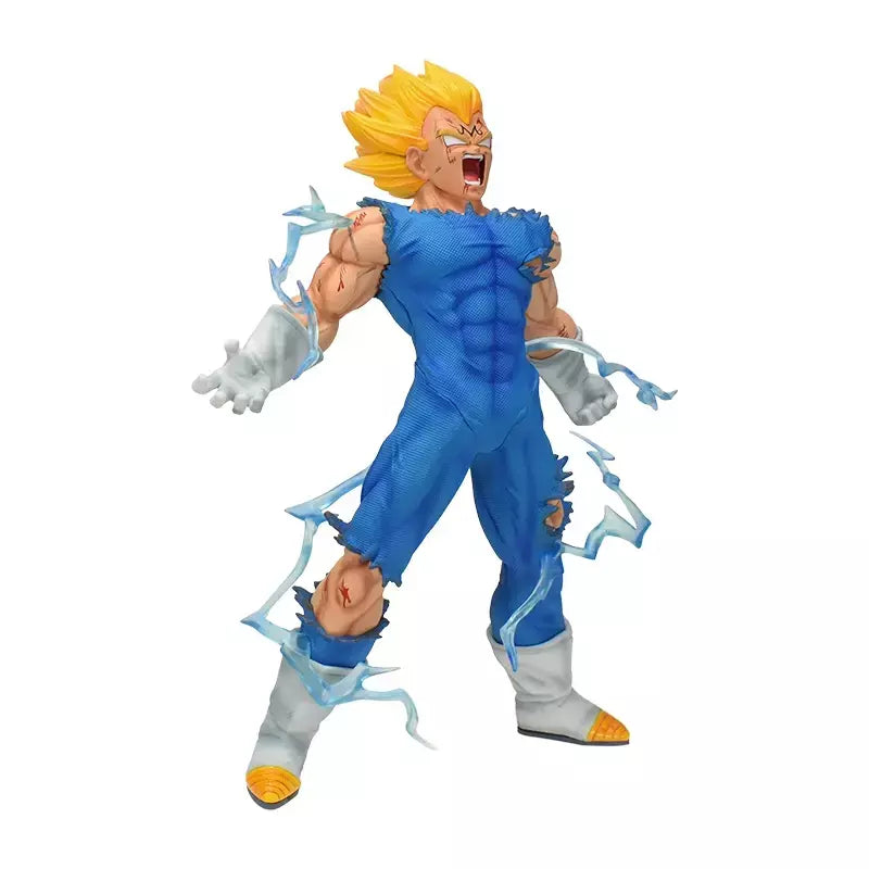 Anime dragon ball z majin vegeta figura brinquedos manga goku preto zamasu super saiyan estatuetas de ação pvc coleção modelo bonecas