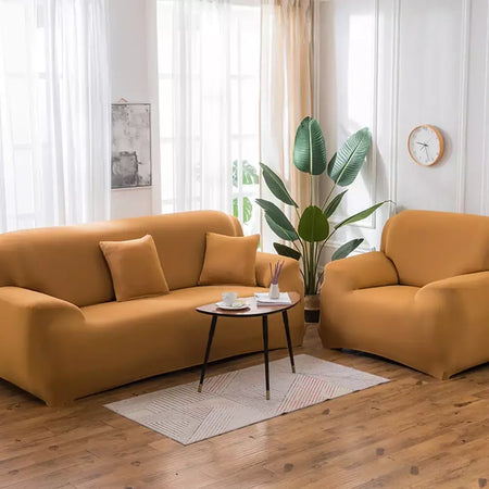 Capas de Sofá Elásticas Monocromáticas para Sala, Espessamento Slipcovers de Canto Seccional, Capa de Sofá, Forma L, Precisa comprar 2Pcs Cover