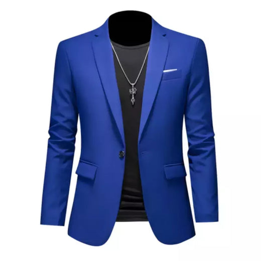 15-color boutique moda terno 6Xslim masculino fino noivo casamento terno jaqueta de escritório de negócios terno casual cor sólida terno jaqueta