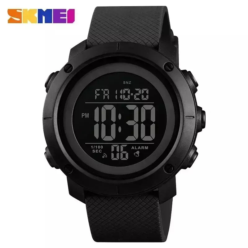 Skmei 1426 montre masculino despertador moda relógio digital relogio masculino esporte relógio masculino marca de luxo 5bar relógios à prova dwaterproof água
