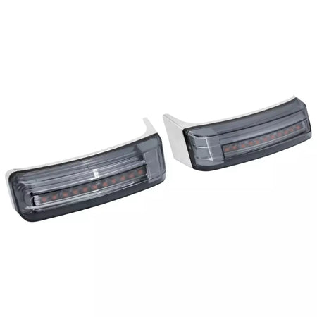 Alforje led para motocicleta, lâmpada de giro, luzes de freio para harley touring road king 97-2022 electra street glide cvo limitado