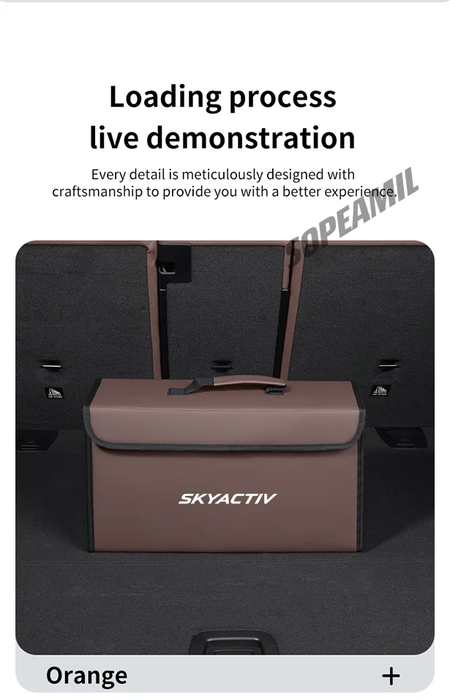 Caixa organizadora de porta-malas de carro, caixa traseira, armazenamento de arrumação, para mazda 3 6 skyactiv atenza cx30 cx60 cx70 cx3 cx5 cx9 mx5 bt50 bl