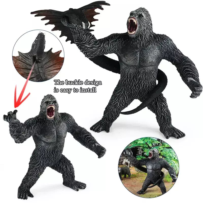 Oenux-Jurassic World Dinosaur Action Figures, Indominus Rex, Indoraptor King Kong, Velociraptor Selvagem, Modelo Animal, Kid Toy, Novo