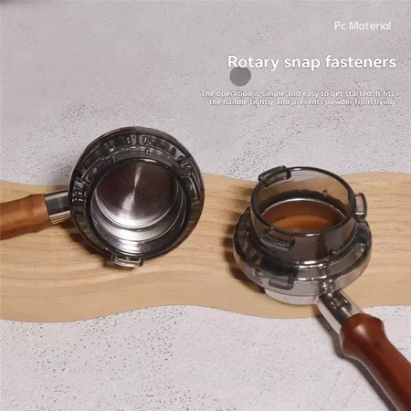 Anel de pó de café b15c para máquinas de café expresso breville série 8, alça de café, anel de pó anti-mosca