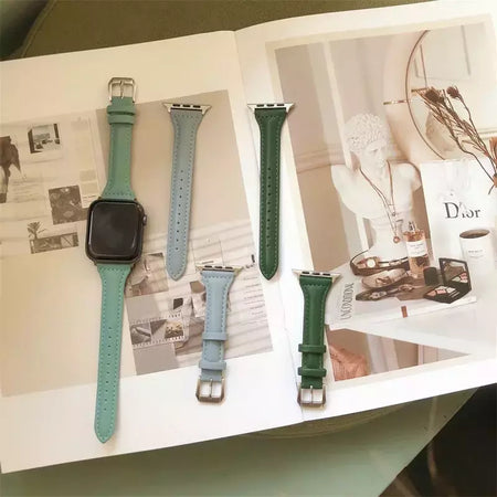 Pulseira de couro para Apple Watch, Banda, Pulseira, Ultra 9, 7, SE, 3, 4, 6, 8, 44mm, 40mm, 41mm, 42mm, 38 milímetros, 49 milímetros, 44 milímetros, 45 milímetros