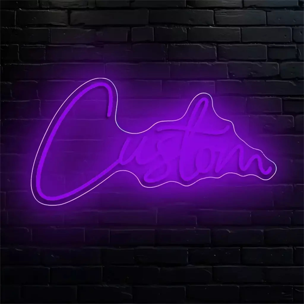 Nome personalizado sinal de néon festa de aniversário do bebê presente quarto do miúdo decoração da parede casa led nome sinal dormitório decoração presentes personalizados para ela