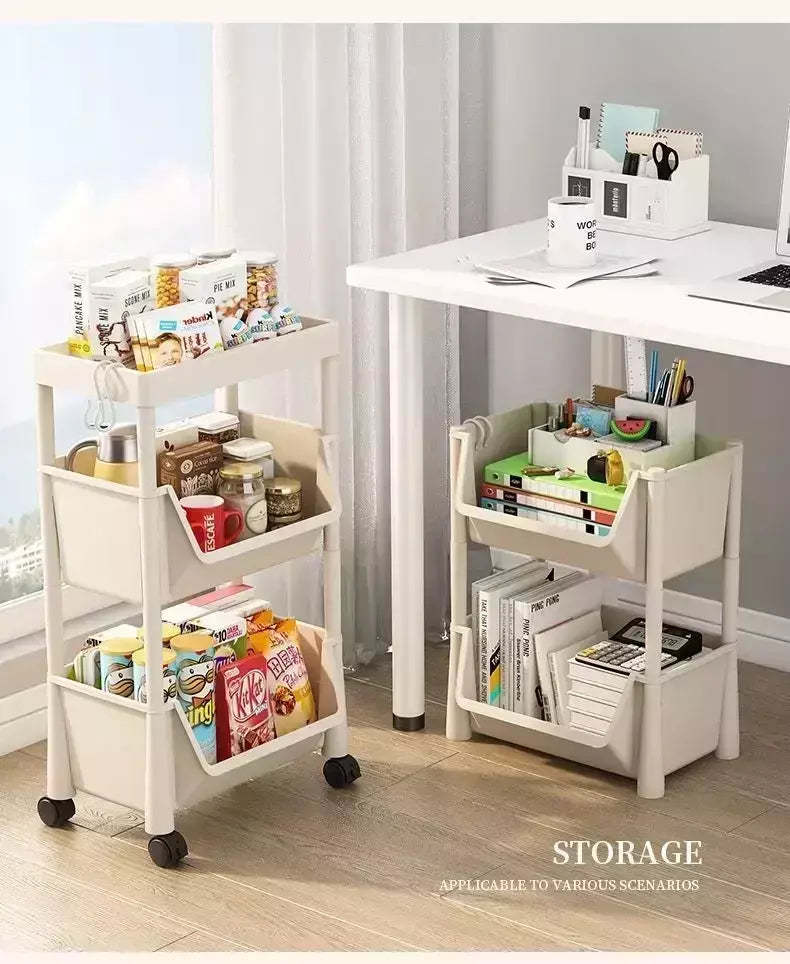 Armário De Armazenamento De Fenda Estreita, Estante De Carrinho, Rack De Canto De Cozinha, Banheiro, Sala De Estar, Organizador De Casa
