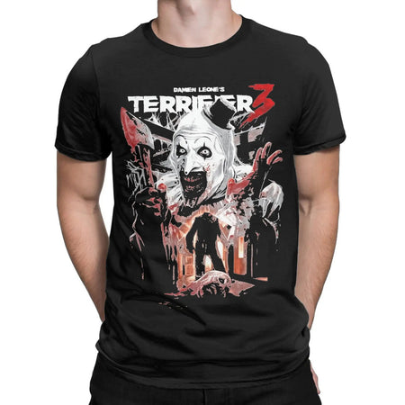Terrificantes olhos brilhantes arte camiseta masculina novidade puro algodão camisetas crewneck manga curta camisetas roupas tamanhos grandes