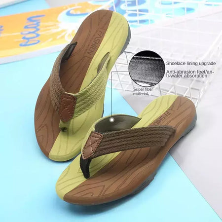 TAFN-chinelos de fundo macio neutro para homens e mulheres, chinelos exteriores, sapatos de praia casuais, cross border, elegante, novo