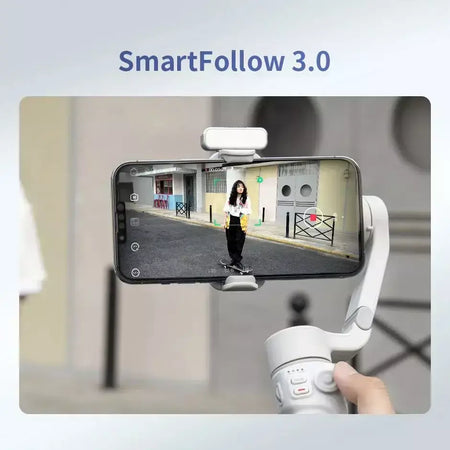 Do brasil sem taxa ZHIYUN-Suave Q4 Smartphone Gimbal, Estabilizador Portátil de 3 Eixos, Gimbals de Telefone para iPhone 15 Pro Max, Huawei, Samsung, Xiaomi, Oficial