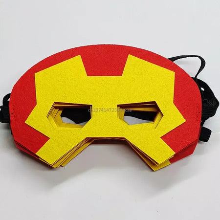 10 pçs/set disney mavel homem-aranha super herói máscaras de halloween congelado cosplay máscara presentes de natal festa de aniversário traje para criança