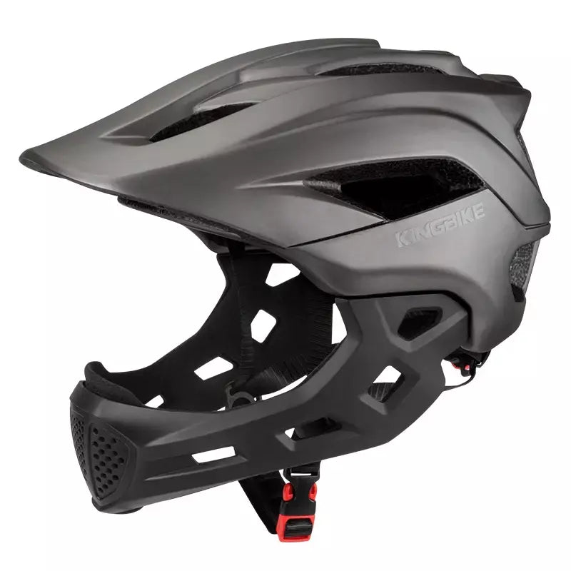 Batfox crianças rosto cheio capacete da bicicleta destacável downhill crianças ciclismo motocicleta skate esportes corrida capacete de bicicleta