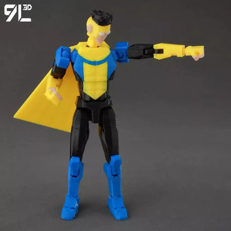9l3d impresso invincible menino lucky13 manequim13 conquistar lex allen super-heróis anime brinquedos figuras de ação manequim modelo ornamentos