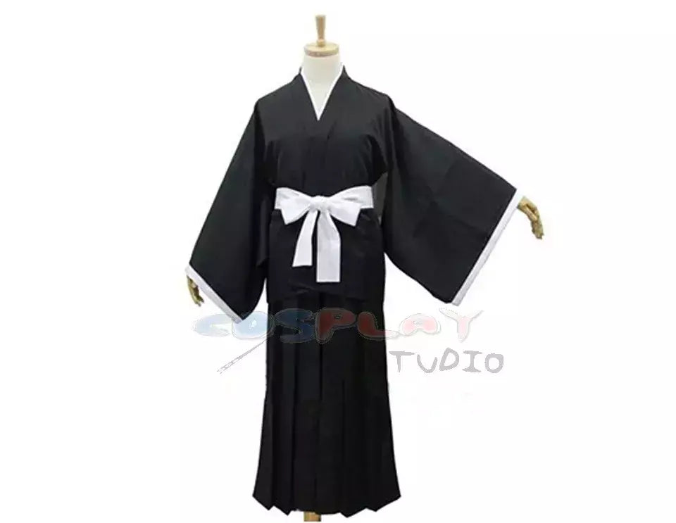 Bleach Kuchiki Rukia Cosplay Trajes Kurosaki Ichigo Die Pa Soul Society Shinigami Kimono Roupa Completa Mil Anos Guerra Sanguínea