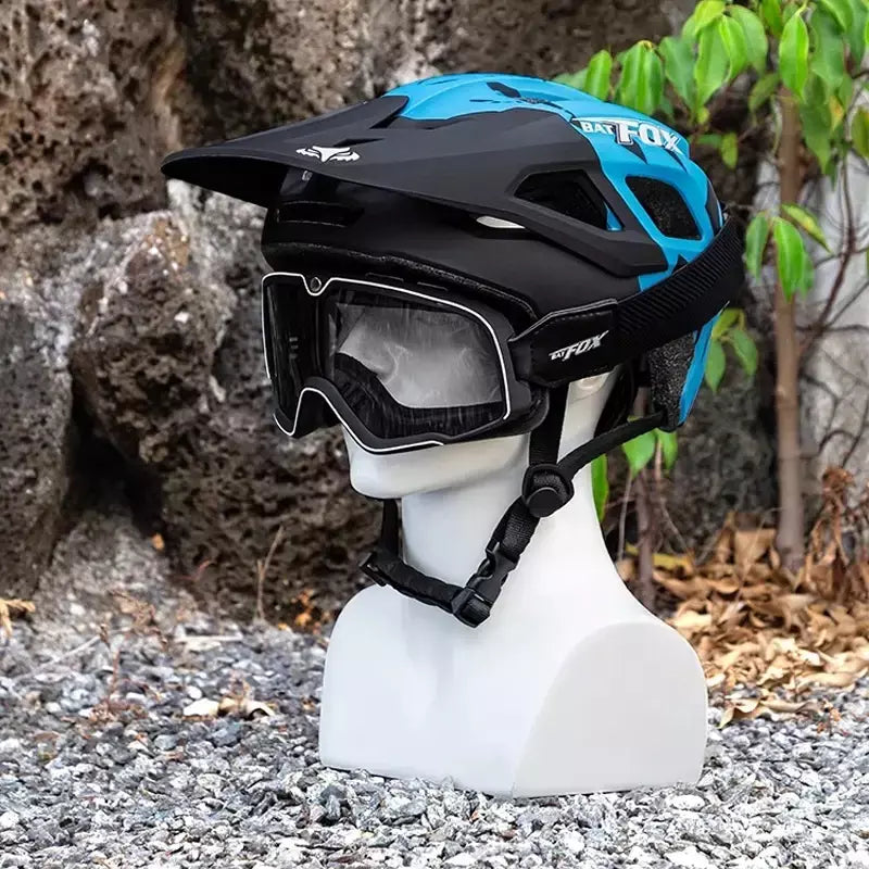 Batfox capacete de bicicleta mtb ajustável, leve, respirável, forro confortável, esportes ao ar livre, chapéu seguro para homens e mulheres, capacete de ciclismo