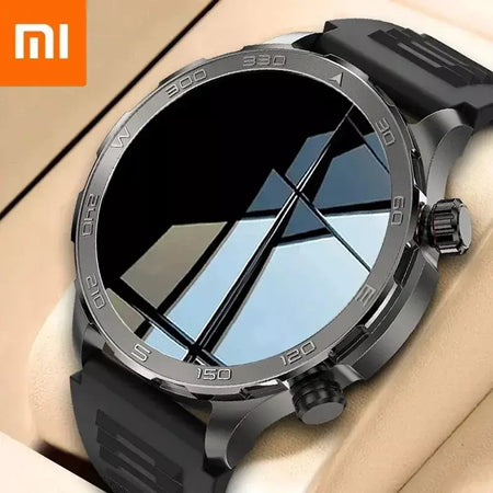 Xiaomi 2025 nova chamada bluetooth relógio inteligente amoled hd tela grande freqüência cardíaca nfc ip68 à prova dip68 água gps esportes relógio inteligente